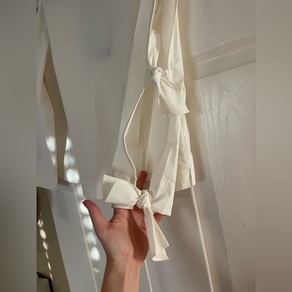 NEW limited edition Armani exchange white blouse cotton - Picture 7 of 10